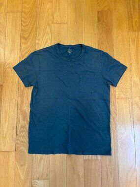 J Crew Garment Dyed Slub Cotton T Shirt M